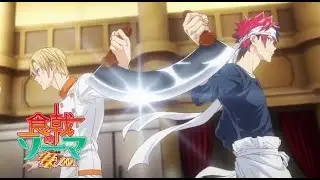 Soma & Aldini vs Noir Chef !  Food Wars Season 5 Episode 8
