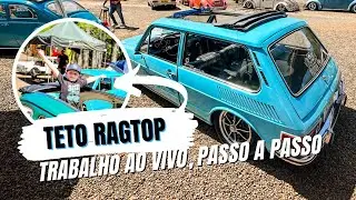 Como &eacute; feito o teto RagTop? Passo a passo do trabalho da OpenRoof realizado no 4&deg; AirVolksCco