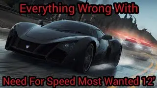 Всё, что не так с Need For Speed ​​Most Wanted 2012, за 8 минут или меньше