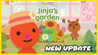 Sago Mini Jinja's Garden - NEW AREA: Greenhouse is Here!