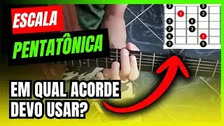 ESCALA PENTAT&Ocirc;NICA ( POR ACORDE) DOMINE O BRA&Ccedil;O DO VIOL&Atilde;O OU GUITARRA 🎸