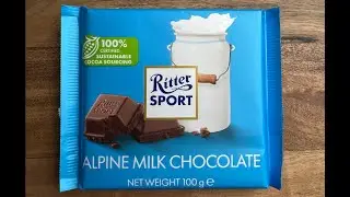 Ritter Sport. ALPINE MILK CHOCOLATE