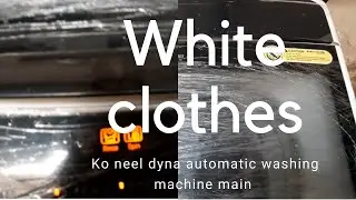 Automatic washing machine main  white clothes ko neel dyny ka tareka |convenientlifestyle
