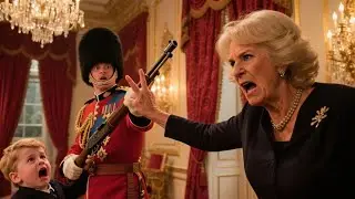 Royal Guard Drops His Rifle in Shock After Camilla Strikes Prince Louis During Palace Outburst