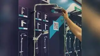 Тропический душ Grohe Tempesta Cosmopolitan 210. Обзор душевого гарнитура.