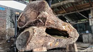 London Sawmill Reveals Super Trembesi Wood ‼️ Here&rsquo;s What It Really Looks Like