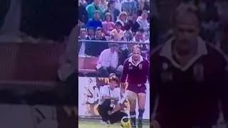 Wally Lewis sideline conversion 1990 #stateoforigin #queensland