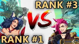 (Rank #1) TrueDevin vs (Rank #3) Zando | Ahri Ekko vs Vi Warwick | Season 0 | 2XKO