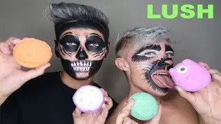 LUSH HALLOWEEN HAUL + DEMOS!