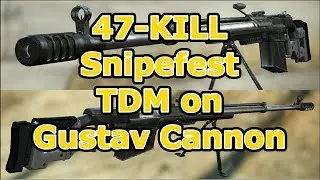 YOU. WILL. BE. SNIPED. (47-4 TDM Gustav PTRS-41) 31 KILLS STRAIGHT!