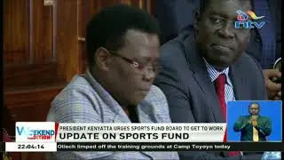 President Kenyatta urges sports fund board to get to work