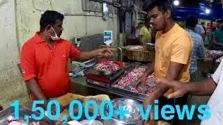 Selvam Mutton Shop in Madurai - Biggest Mutton shop I have visited