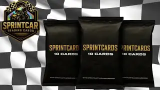What Rare Cards Did I Find in These Sprint Car Trading Card Packs?