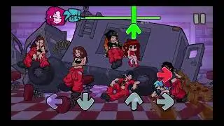 Playing the new fnf song.