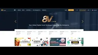 8V Global Exchange Brings all Meta Tokens at One Place | Metaverse Exchange |