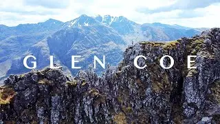 Narrowest ridge in the UK  |  4K Aonach Eagach Cinematic