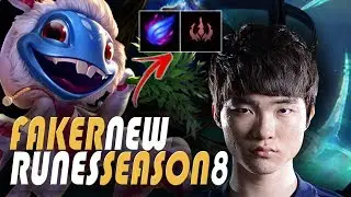 Season 8 New Runes - SKT Faker Fizz Mid