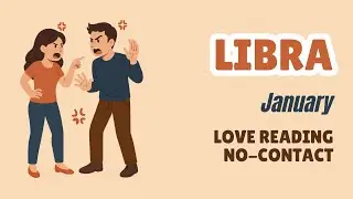 Libra (Tula)  No Contact Love Reading | Kya woh contact karenge ? | January 2026