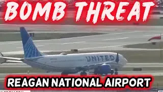 🔴 BREAKING: BOMB THREAT! All Flights HALTED at Reagan National Airport