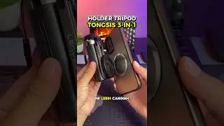 TRIPOD WAJIB BUAT TRAVELING! Kecil, Ringan, Multifungsi, Gak Makan Tempat di Tas!