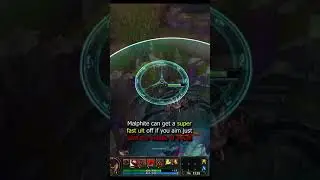 Ultra fast Malphite R! #short
