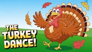 🦃 The Turkey Dance | Fun Thanksgiving Dance Song for Kids | Kinder Tunes