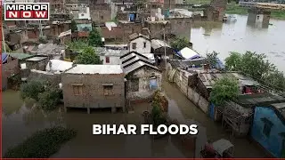 Rising water levels in rivers lead to flooding of several districts in Bihar