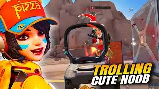 Trolling Cutest Noob Player In Farlight 84