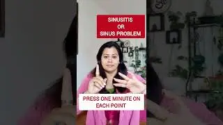 Sinus or Sinusitis? Try These Acupressure Points for Sinus Problem