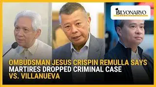 Омбудсмен Хесус Криспин Ремулла заявил, что Мартирес прекратил уголовное дело против омбудсмена В...