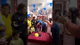 #MS Dhoni # attended the # fan's birthday# and gave a surprise.