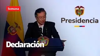 Gustavo Petro habla desde Cali tras firmar el decreto de la consulta popular