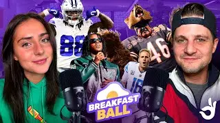 A 25 year old rap star just committed to play D1 College Football and more | Breakfast Ball Ep. 4