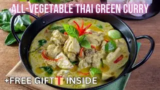 All Vegetable Thai Green Curry - Easy Keto Recipes