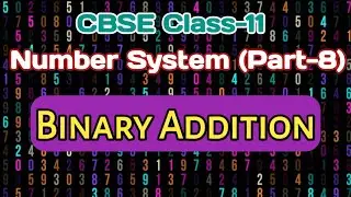 Binary Addition || Number System (Part-8)