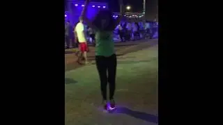 EDM BODY FITNESS @ COLOR FUN FEST 5K- Vee can't stop dancing!