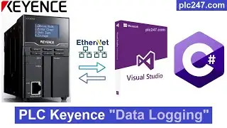 PLC Keyence & Visual Studio C# 