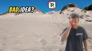 Bogged Again! Beach 4WD, Camping & Risky Night Fishing