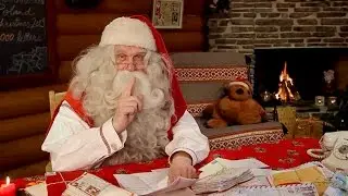 🎅🎄 Messaggio di Babbo Natale in Lapponia per i bambini: auguri da Santa Claus Rovaniemi Lapponia
