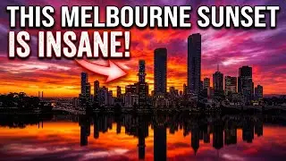 Melbourne Sunset Time Lapse