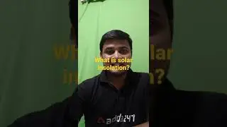 Know about solar insolation...