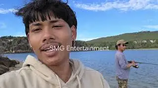 Camping fishing, cooking fish, and full enjoying 😁 😂 