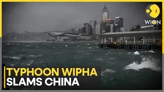 China: Typhoon Wipha Slams South China | China Activates Disaster Response | WION