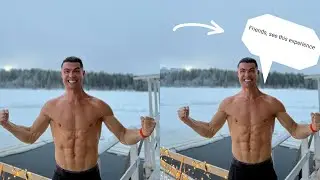 🥶It's just a little cold cristiano#crstiano #messi
