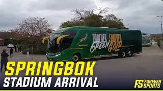 Springboks arrive at Mbombela Stadium ahead of Georgia clash