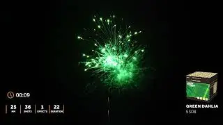 5308 - Green dahlia
