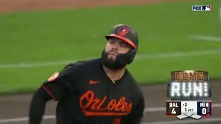 👋⚾ HOME RUN Emmanuel Rivera | Baltimore Orioles 4-0 Minnesota Twins | MLB 2024