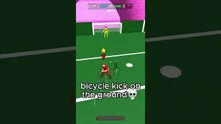 what is bro bicycle kicking 😭💀 #realisticstreetsoccer #roblox #soccer