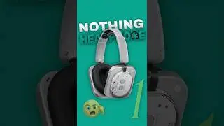 The Craziest Headphones of 2025? | Nothing Headphone (1)📦👊  #shorts  #nothingphone1