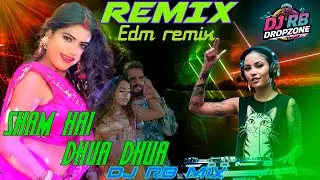 SHAM HAI DHUA DHUA REMIX | UNIQUE STYLE EDM DJ | NEW BHOJPURI SONG 2025 | DJ RB MIX OFFICIAL
